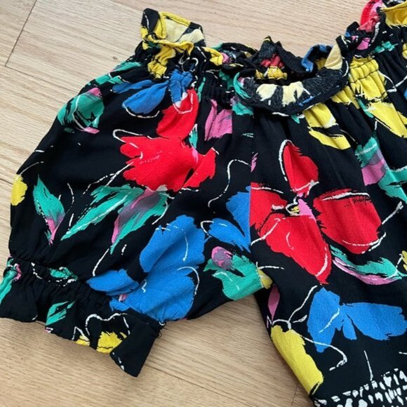 Rixo for Target Floral Long Dress 6 - Picture 4 of 9